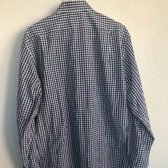 Ledbury Checkered button front long sleeve shirt - Picture 6 of 6